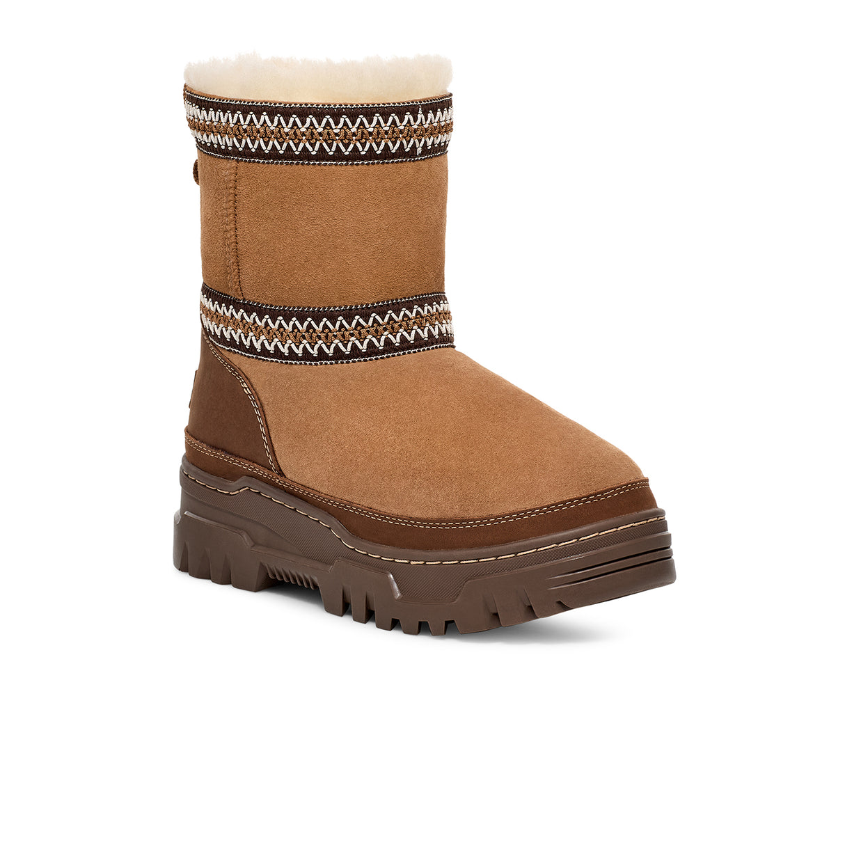 UGG® Classic Mini Trailgazer Boot (Women) - Chestnut Boots - Casual - Low - The Heel Shoe Fitters