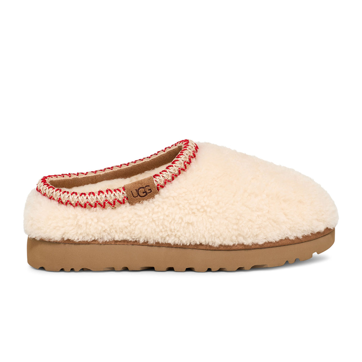UGG® Tasman Maxi Curly Slipper (Women) - Natural Dress-Casual - Slipper - The Heel Shoe Fitters