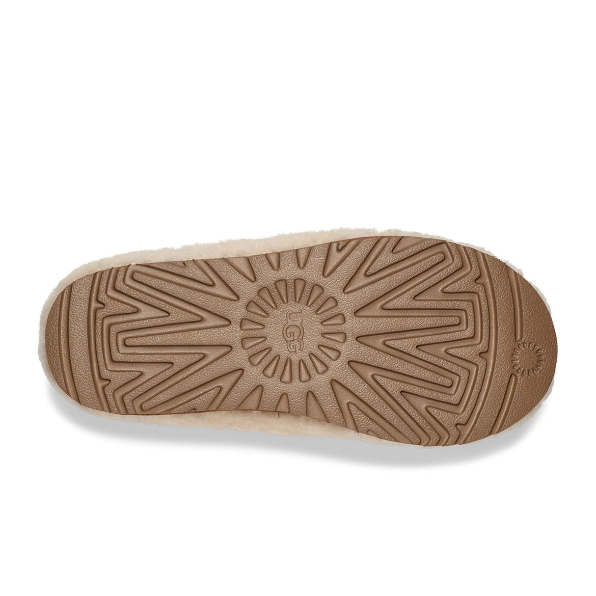 UGG® Tasman Maxi Curly Slipper (Women) - Natural Dress-Casual - Slipper - The Heel Shoe Fitters