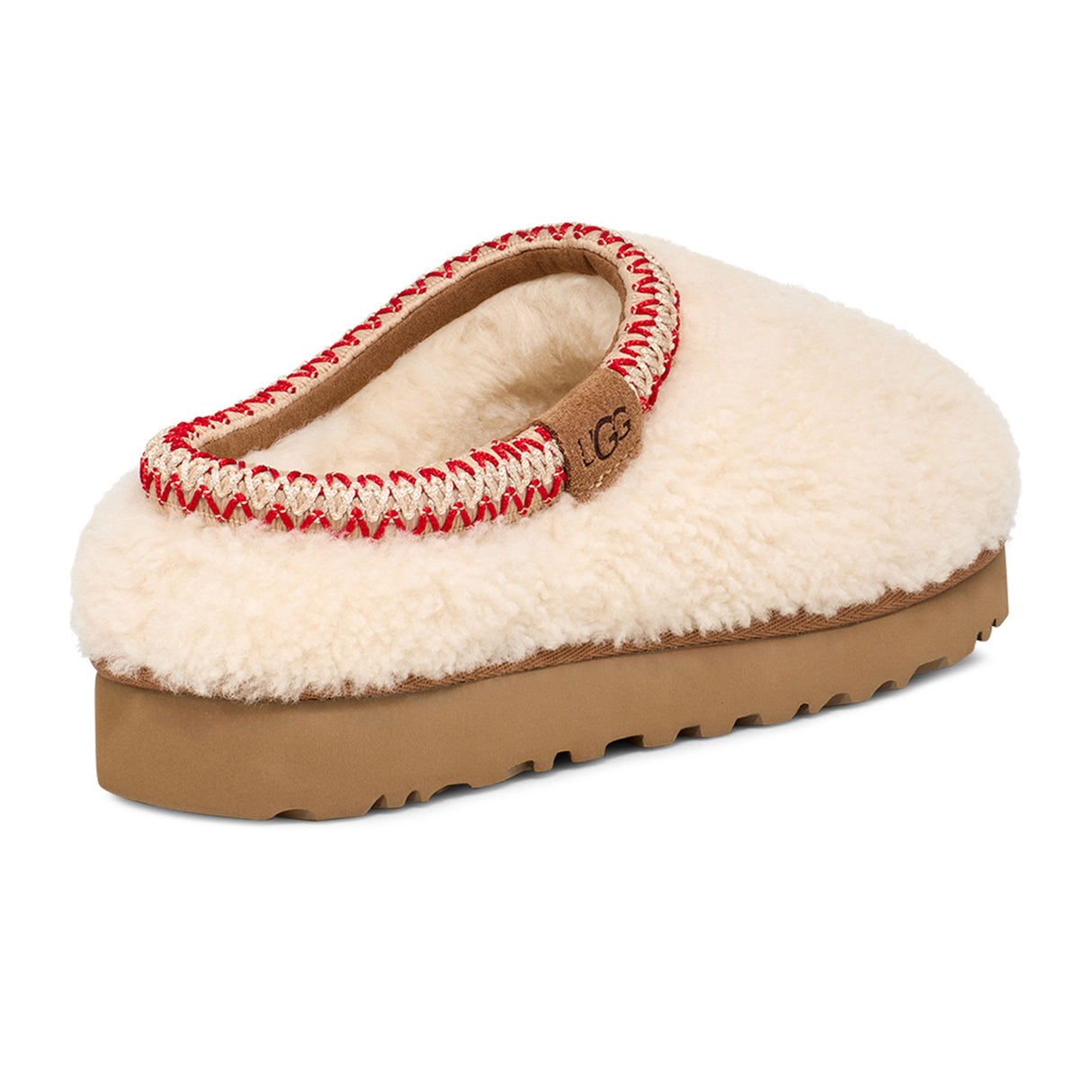 UGG® Tasman Maxi Curly Slipper (Women) - Natural Dress-Casual - Slipper - The Heel Shoe Fitters