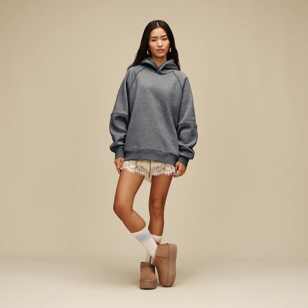UGG® Classic Hoodie (Women) Apparel - Top - Sweatshirt - The Heel Shoe Fitters
