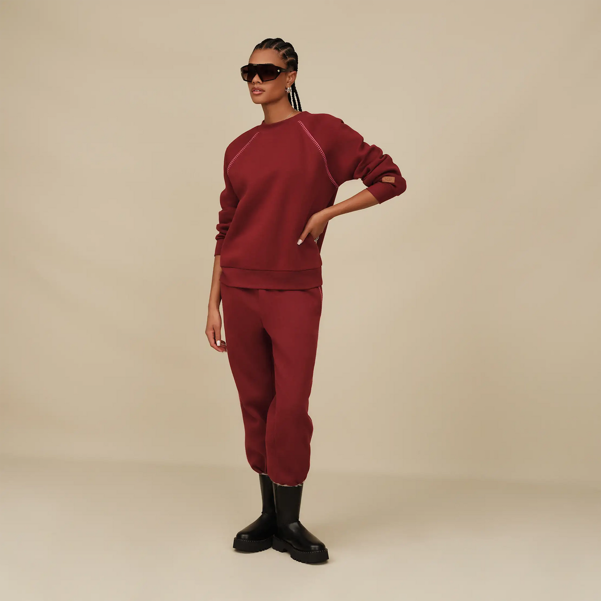 UGG® Classic Crewneck (Women) - Coffee Berry