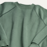 UGG® Classic Crewneck (Women) - Green Stone