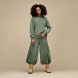 UGG® Classic Crewneck (Women) - Green Stone