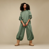 UGG® Classic Crewneck (Women) - Green Stone