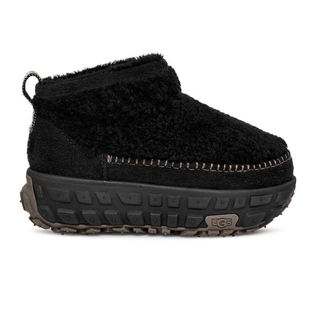 UGG® Venture Daze Ultra Mini Cozy Boot (Women) - Black Boots - Casual - Low - The Heel Shoe Fitters