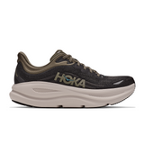 Hoka Bondi 9 Running Shoe (Men) - Black/River Rock Grey