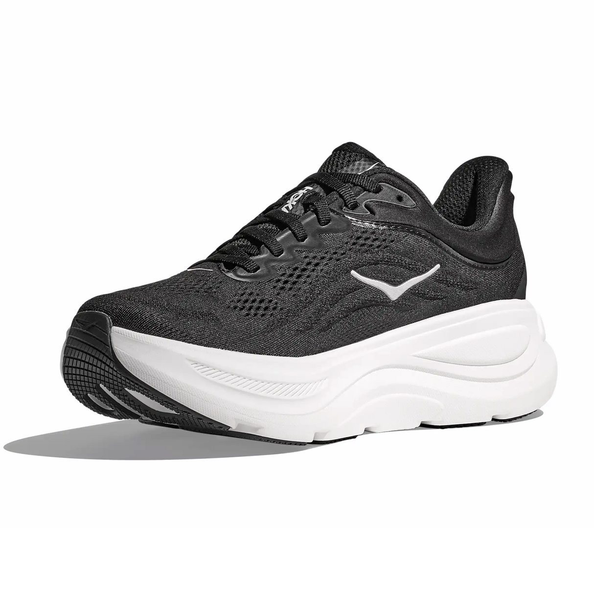 Hoka Bondi 9 Running Shoe (Women) - Black/White