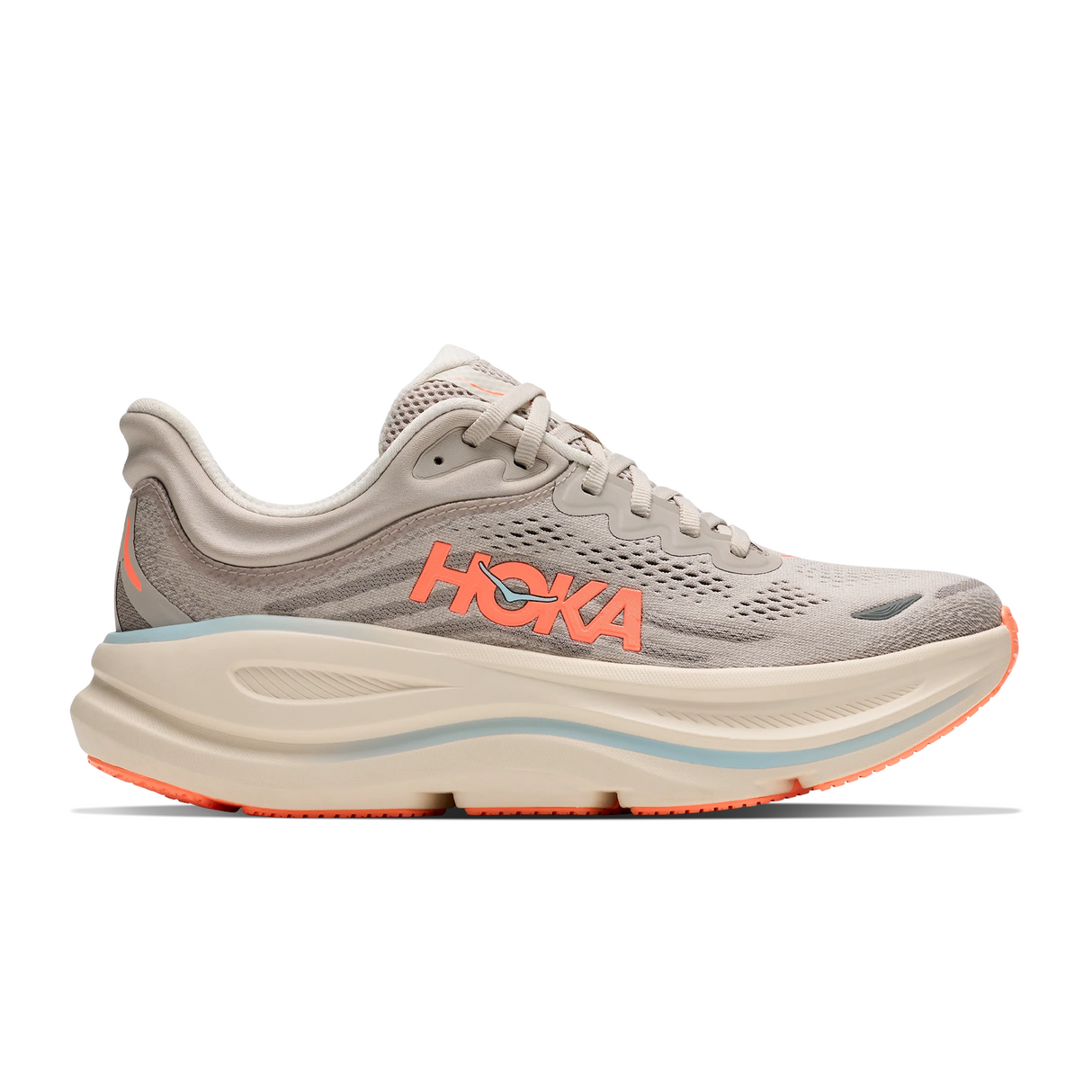 Hoka Bondi 9 Running Shoe (Women) - River Rock Grey/Mineral Ore