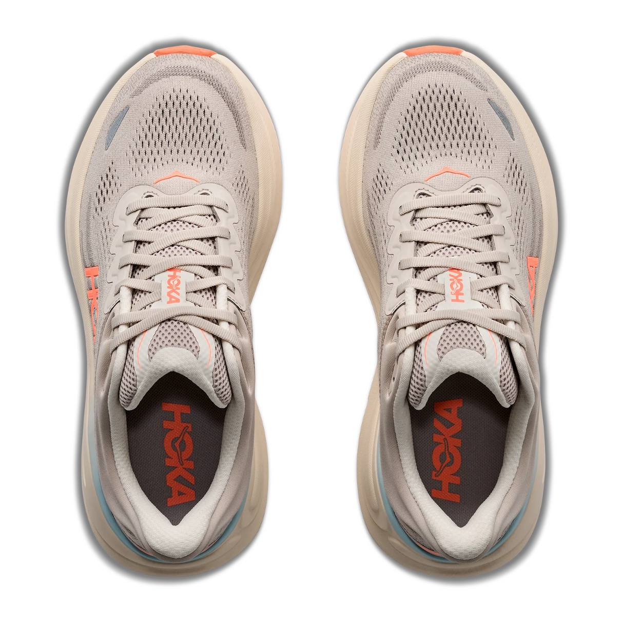 Hoka Bondi 9 Running Shoe (Women) - River Rock Grey/Mineral Ore