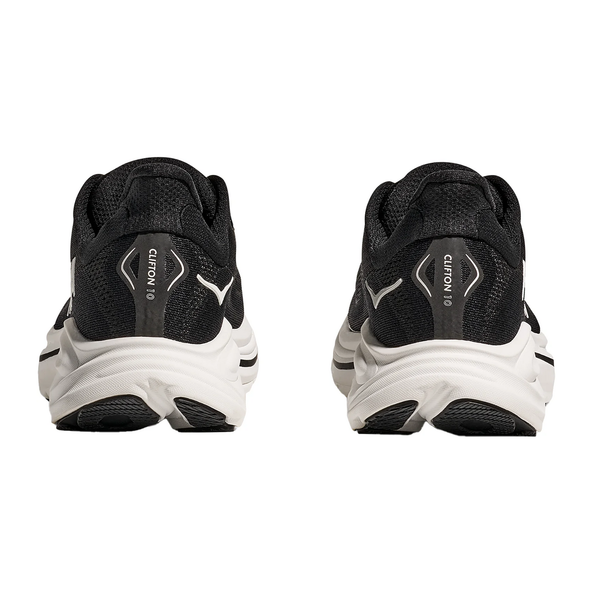 Hoka Clifton 10 Running Shoe (Women) - Black/White