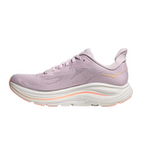 Hoka Clifton 10 Running Shoe (Women) - Lilac Cream/Tangerine Glow