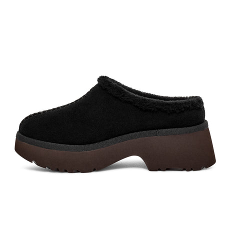 UGG® New Heights Cozy Clog (Women) - Black Dress-Casual - Clogs & Mules - The Heel Shoe Fitters