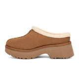 UGG® New Heights Cozy Clog (Women) - Chestnut Dress-Casual - Clogs & Mules - The Heel Shoe Fitters