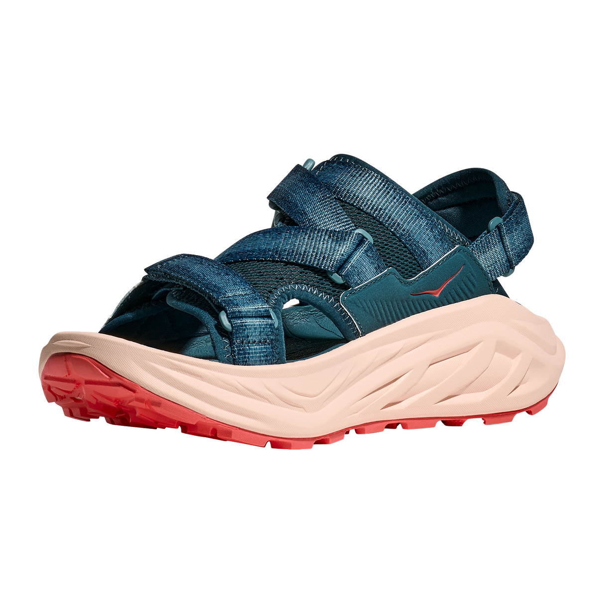 Hoka Infini Hike TC Sandal (Women) - Blue Twilight/Grapefruit