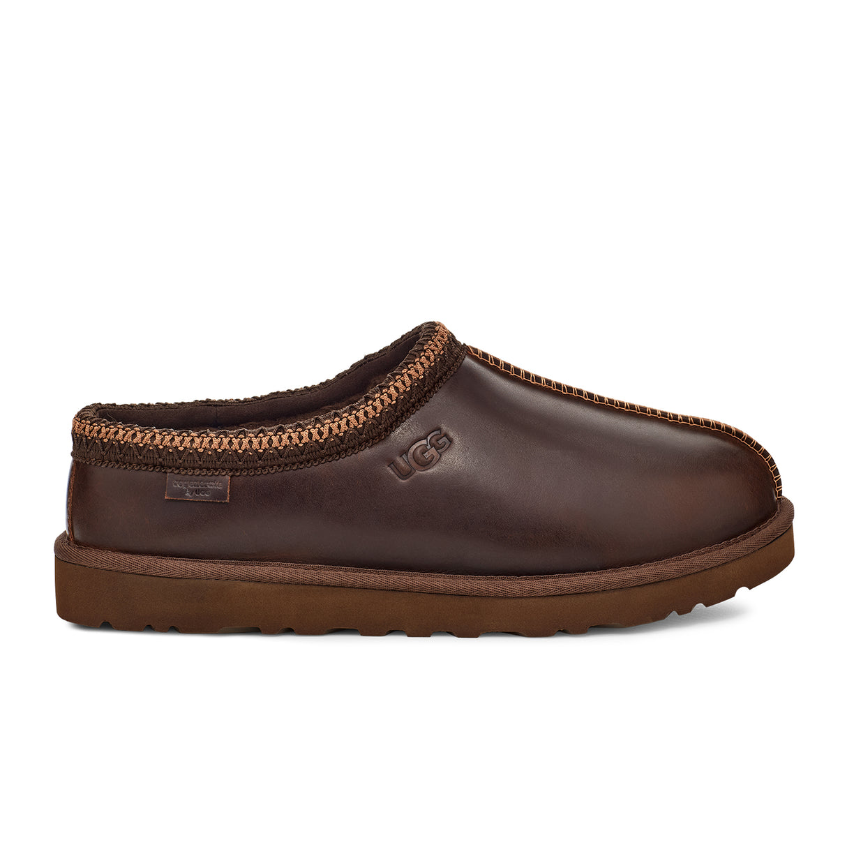 UGG® Tasman Leather Regenerate (Men) - Ironwood Dress-Casual - Slippers - The Heel Shoe Fitters