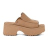 UGG® New Heights Slide (Women) - Mustard Seed Sandal - Heel/Wedge - The Heel Shoe Fitters