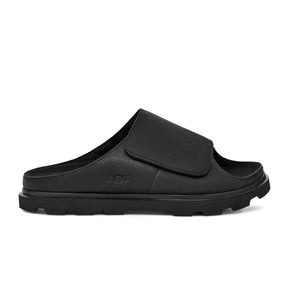 UGG® Solano Slide (Men) - Black Sandal - Slide - The Heel Shoe Fitters