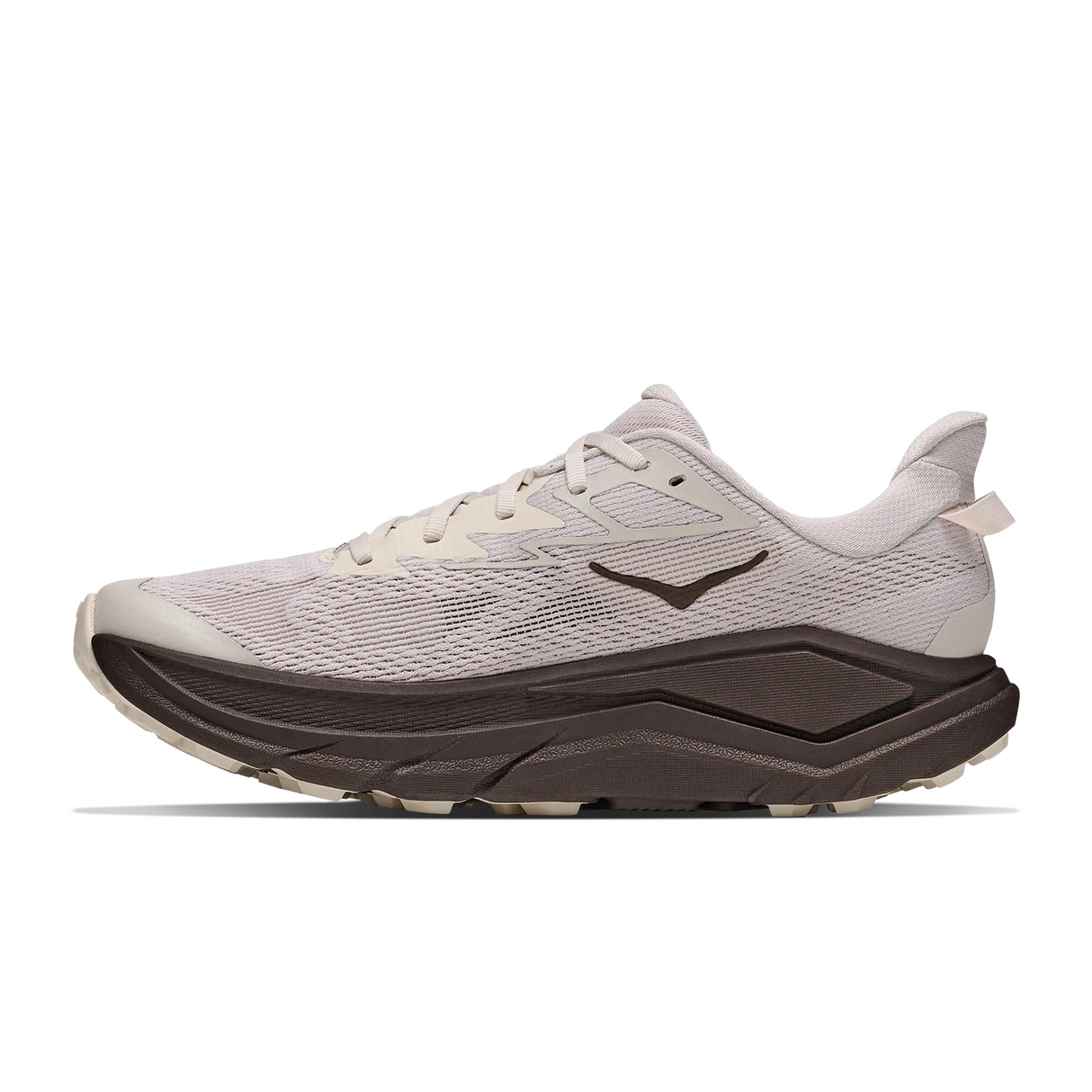 Hoka Challenger 8 Trail Running Shoe (Men) - River Rock Grey/Cast Iron