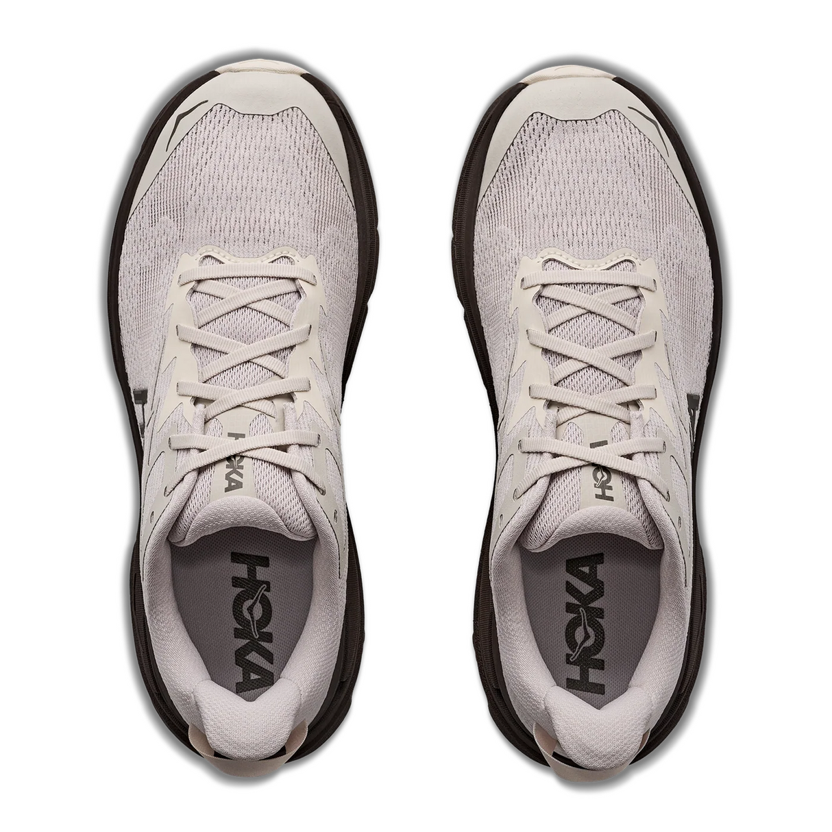 Hoka Challenger 8 Trail Running Shoe (Men) - River Rock Grey/Cast Iron