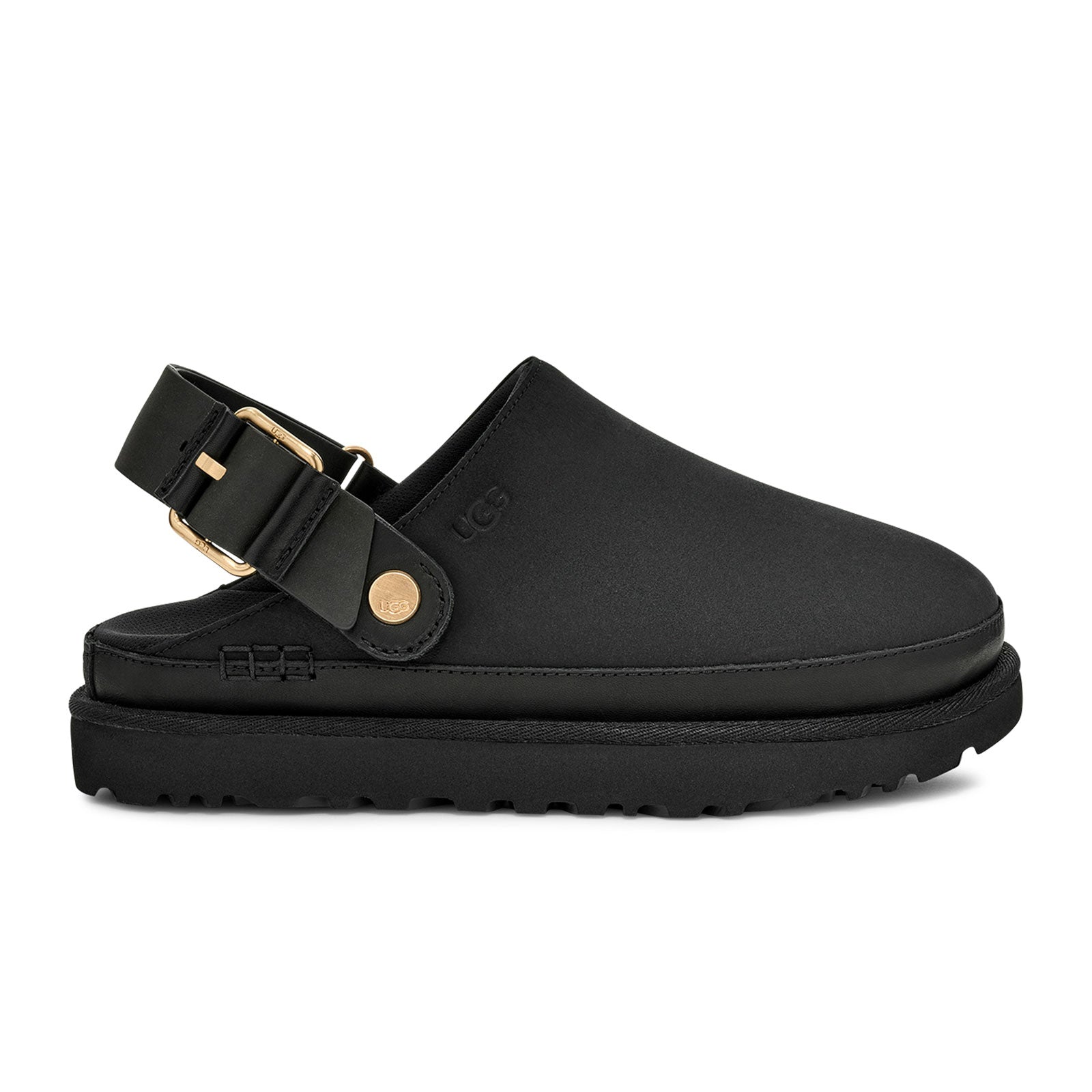 UGG® Goldenstar Villa Clog (Women) - Black – The Heel Shoe Fitters