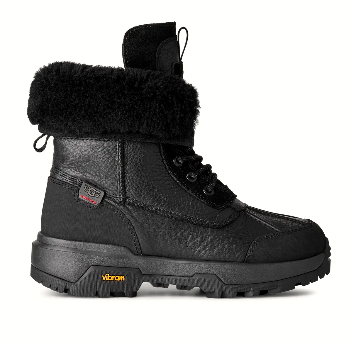 UGG® Adirondack Boot XXV (Women) - Black Boots - Winter - Mid - The Heel Shoe Fitters