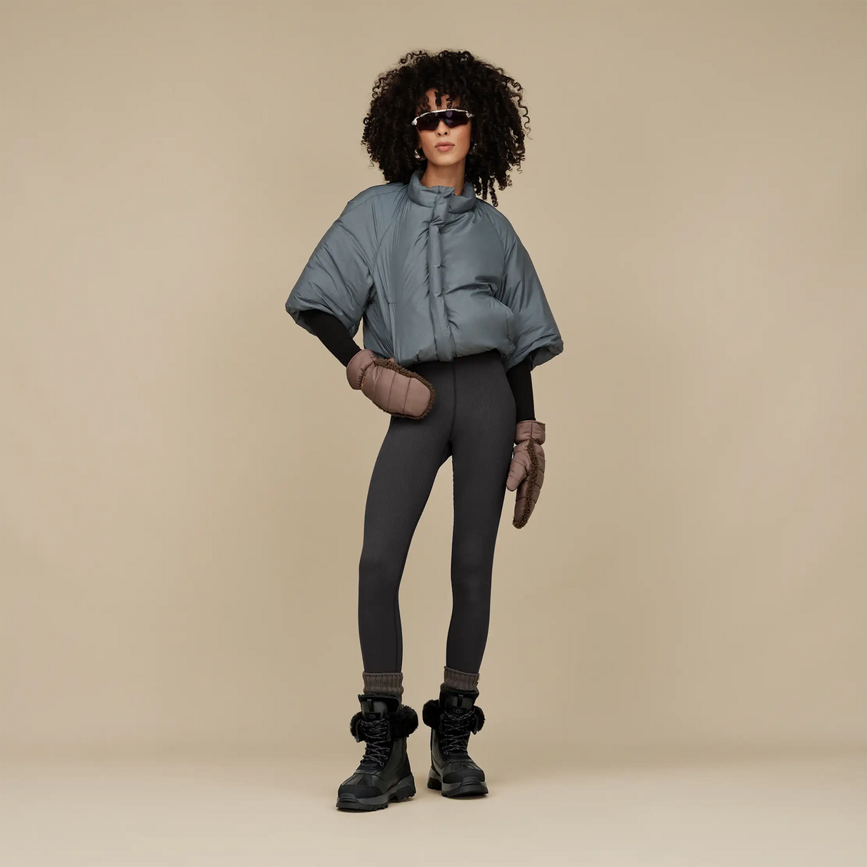 UGG® Adirondack Boot XXV (Women) - Black Boots - Winter - Mid - The Heel Shoe Fitters