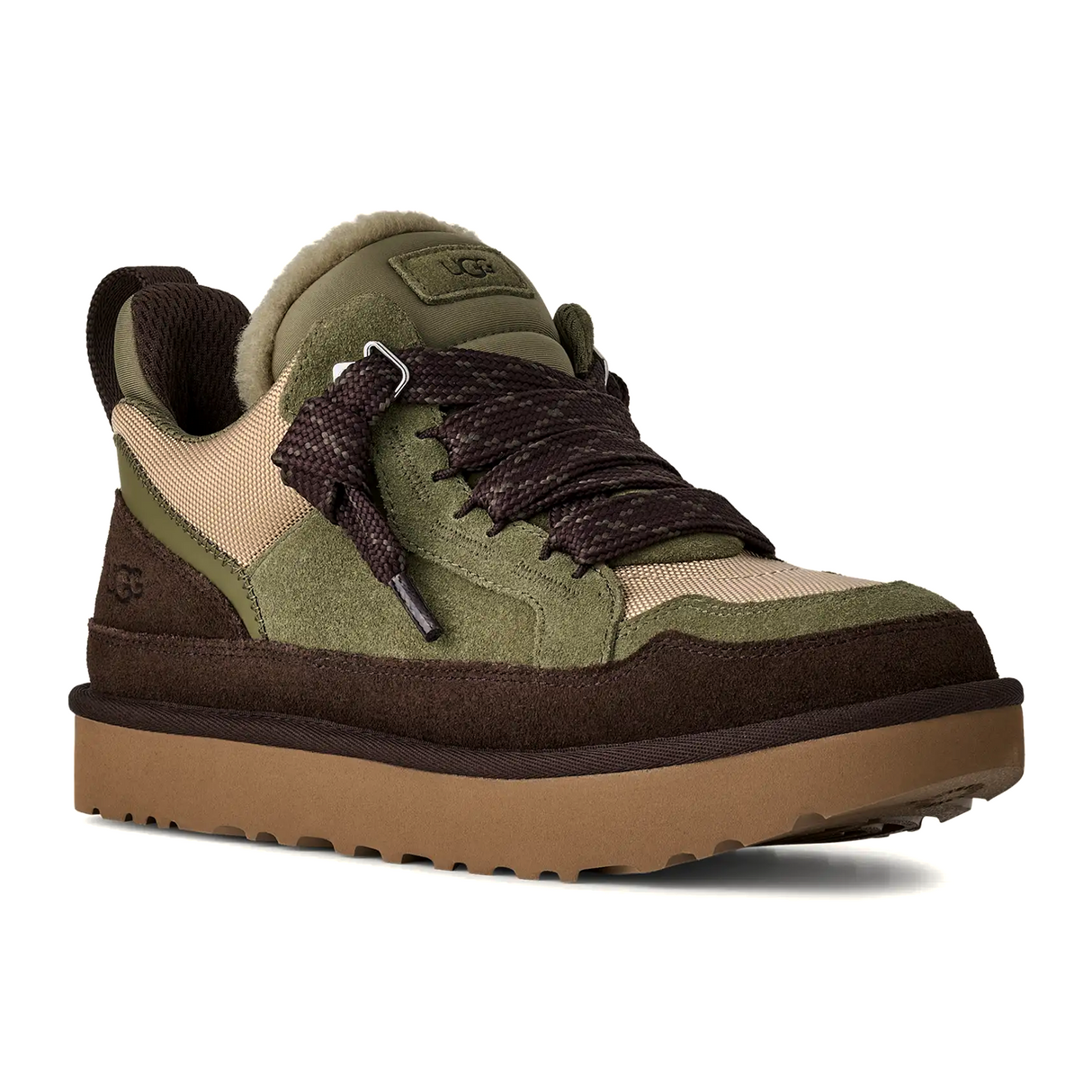 UGG® Lowmel (Men) - Burnt Olive/Mustard Seed Athletic - Casual - Lace Up - The Heel Shoe Fitters