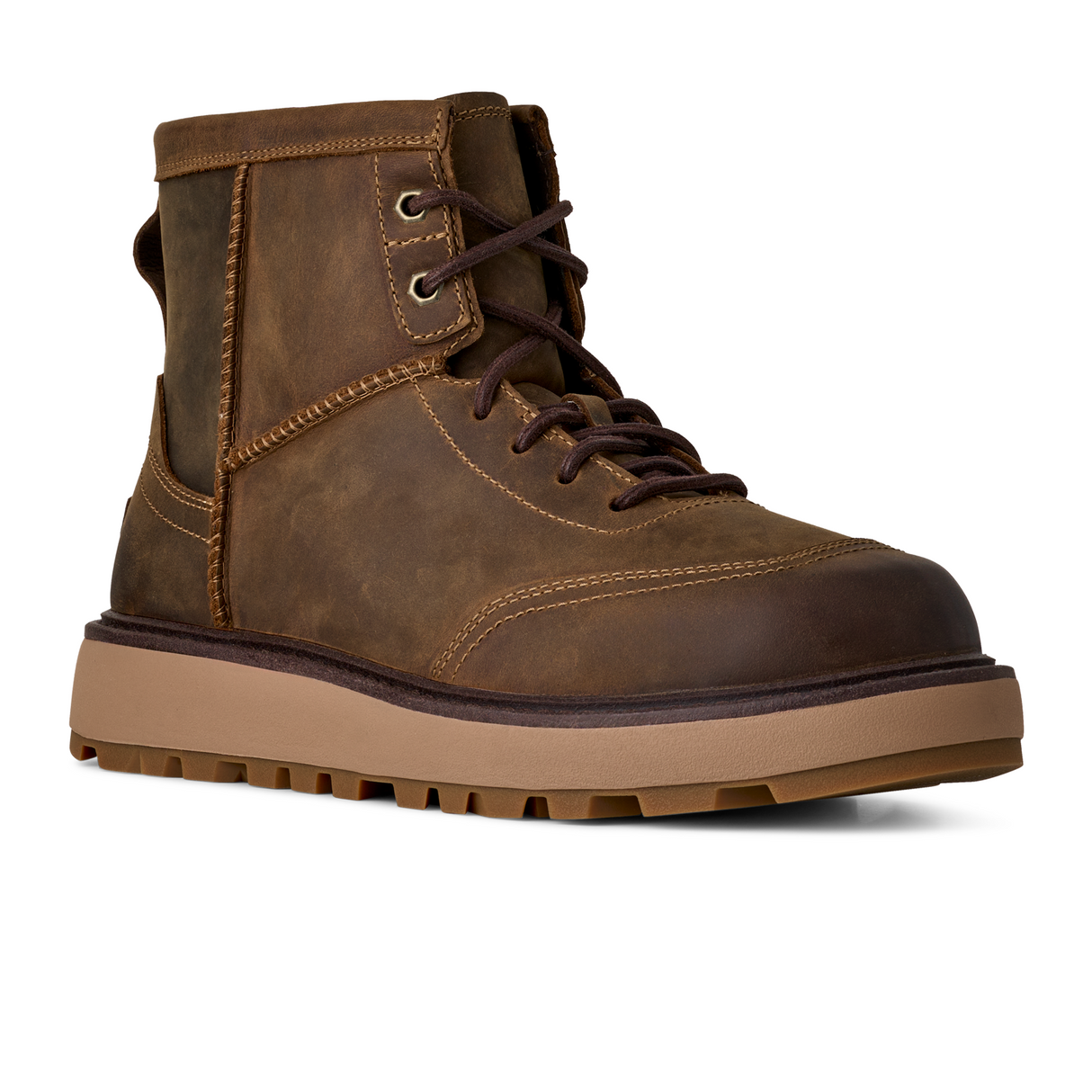 UGG® Idyllwild Lace (Men) - Oak Boots - Casual - Mid - The Heel Shoe Fitters