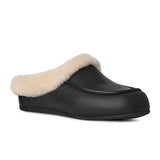 UGG® Ansley Mule Leather (Women) - Black Dress-Casual - Slipper - The Heel Shoe Fitters
