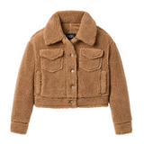 UGG® Frankie Short Trucker Jacket (Women) - Chestnut
