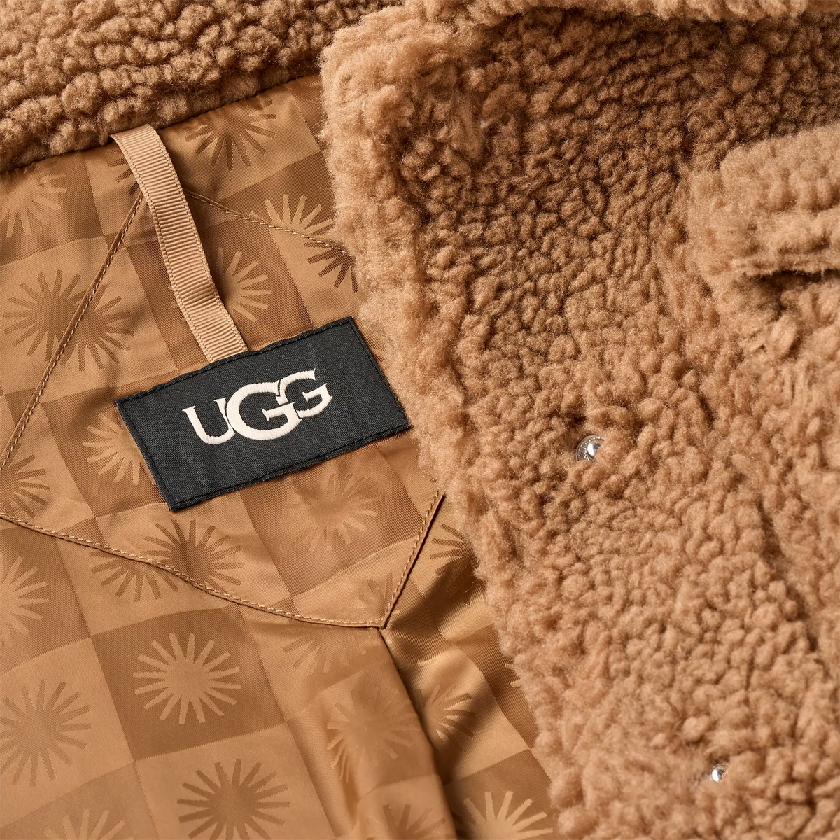 UGG® Frankie Short Trucker Jacket (Women) - Chestnut