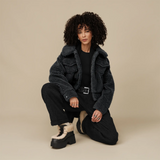 UGG® Frankie Short Trucker Jacket (Women) - Ink
