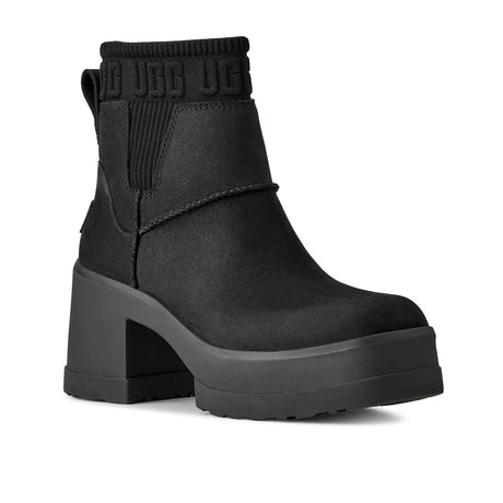 UGG® Moxy Chelsea (Women) - Black Boots - Casual - Mid - The Heel Shoe Fitters