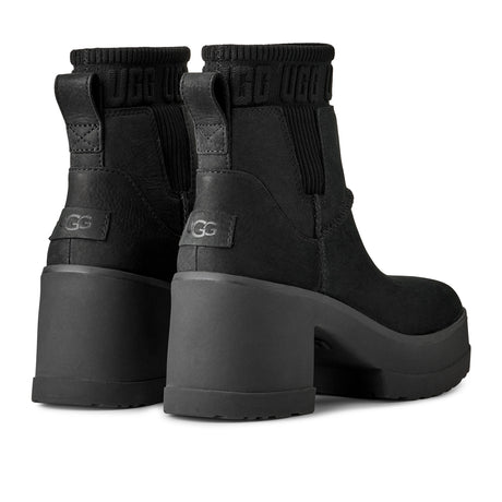 UGG® Moxy Chelsea (Women) - Black Boots - Casual - Mid - The Heel Shoe Fitters