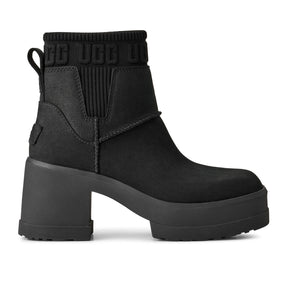 UGG® Moxy Chelsea (Women) - Black Boots - Casual - Mid - The Heel Shoe Fitters