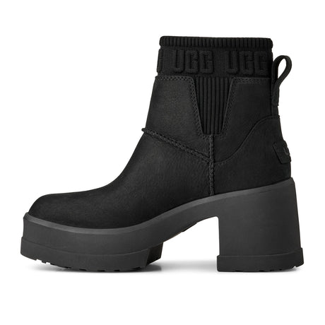 UGG® Moxy Chelsea (Women) - Black Boots - Casual - Mid - The Heel Shoe Fitters