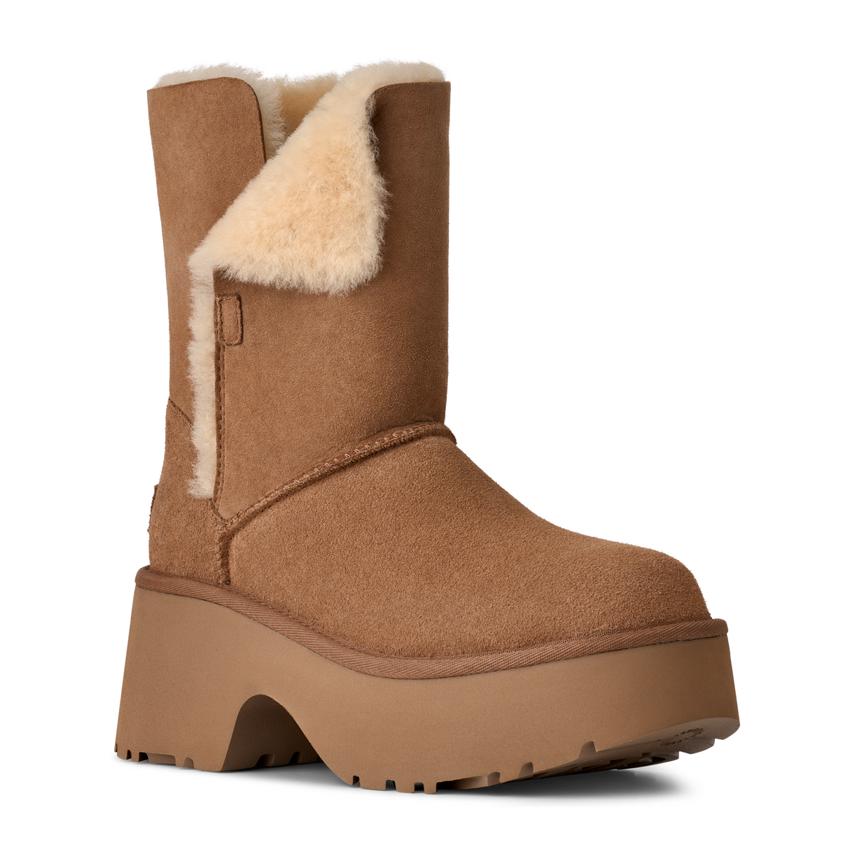 UGG® Esmee Boot (Women) - Chestnut Boots - Casual - Mid - The Heel Shoe Fitters