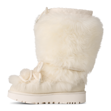 UGG® Classic Tall Chalet (Women) - White Boots - Casual - High - The Heel Shoe Fitters