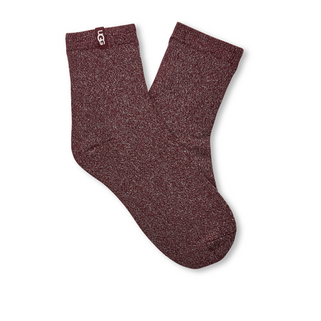 UGG® Lavinia Shimmer Quarter (Women) - Wild Grape Accessories - Socks - Lifestyle - The Heel Shoe Fitters