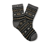 UGG® Cressida Cozy Quarter (Women) - Black Multi Uggisle Accessories - Socks - Lifestyle - The Heel Shoe Fitters