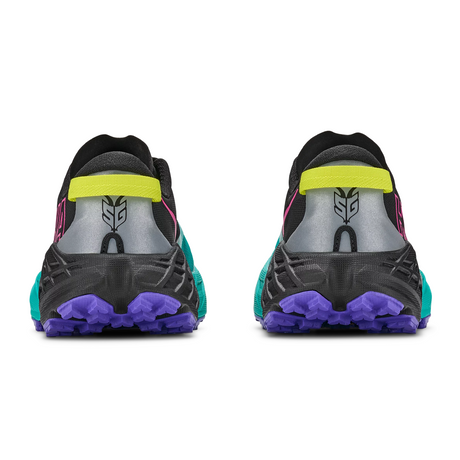 Hoka Speedgoat 7 Trail Running Shoe (Women) - Black/Electric Aqua Athletic - Running - Trail - The Heel Shoe Fitters