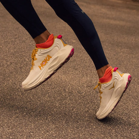 Hoka Gaviota 6 Running Shoe (Women) - Cosmic Grey/Stardust Athletic - Running - Stability - The Heel Shoe Fitters