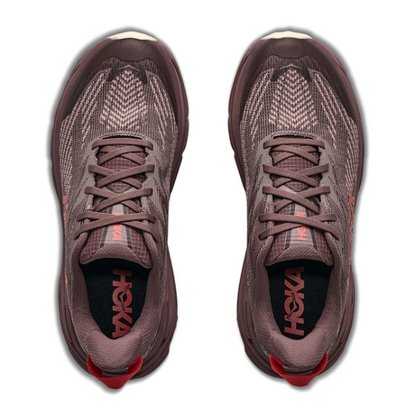 Hoka Challenger 8 GTX Trail Running Shoe (Women) - Smokey Quartz/Alabaster Athletic - Running - Trail - The Heel Shoe Fitters