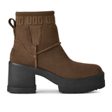 UGG® Moxy Chelsea (Women) - Dark Toffee Boots - Casual - Mid - The Heel Shoe Fitters