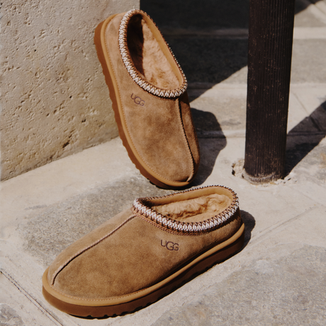 UGG® Tasman Baxter (Men) - Chestnut Dress-Casual - Slipper - The Heel Shoe Fitters
