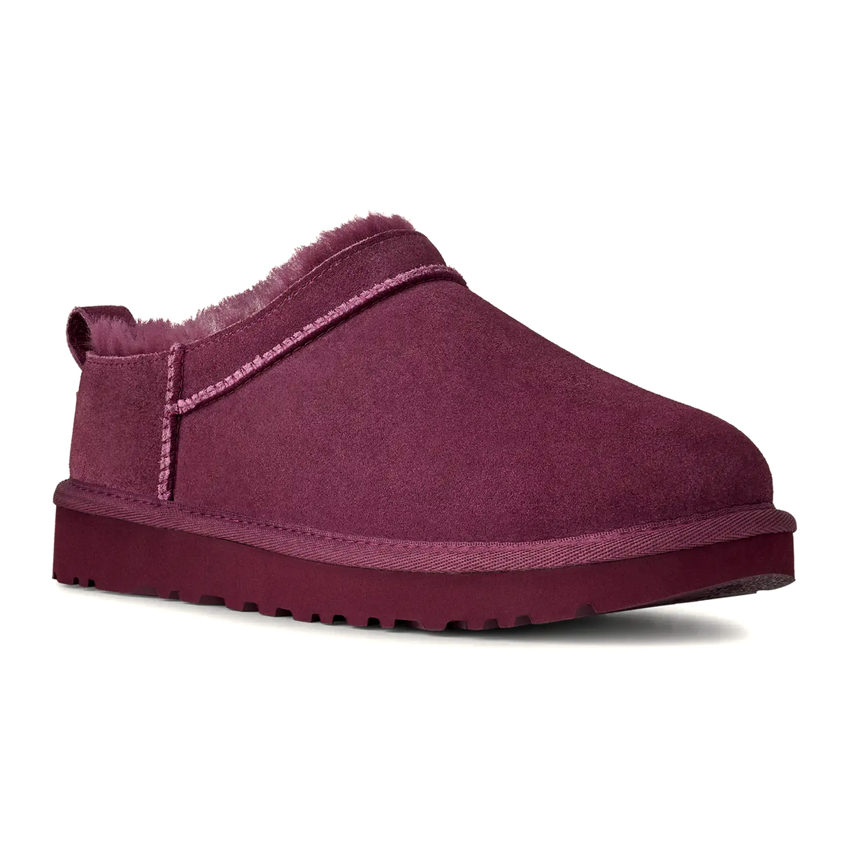 UGG® Classic Micro (Women) - Burnt Magenta Boots - Casual - Low - The Heel Shoe Fitters