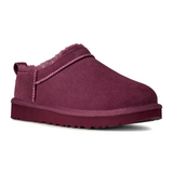 UGG® Classic Micro (Women) - Burnt Magenta Boots - Casual - Low - The Heel Shoe Fitters
