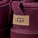 UGG® Classic Micro (Women) - Burnt Magenta Boots - Casual - Low - The Heel Shoe Fitters