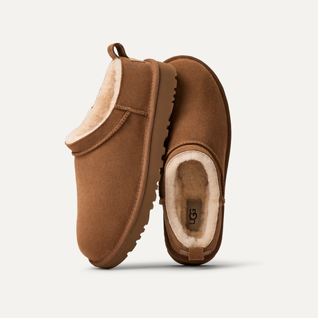 UGG® Classic Micro (Women) - Chestnut Boots - Casual - Low - The Heel Shoe Fitters
